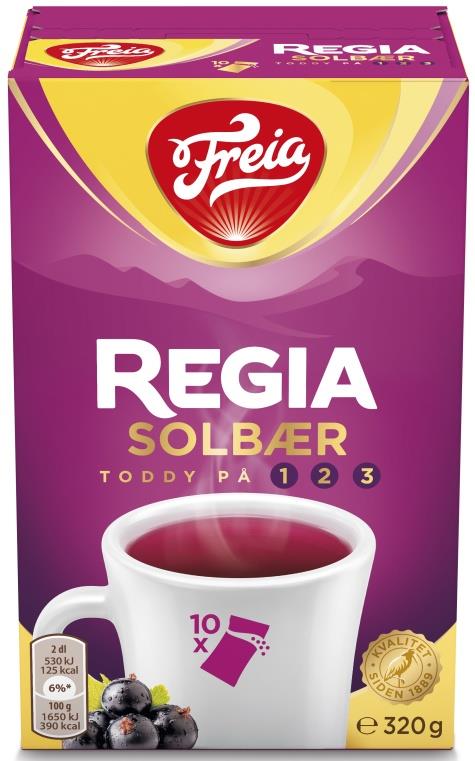 137400  713995 Solb&#230;rtoddy FREIA Regia 320g (10) 